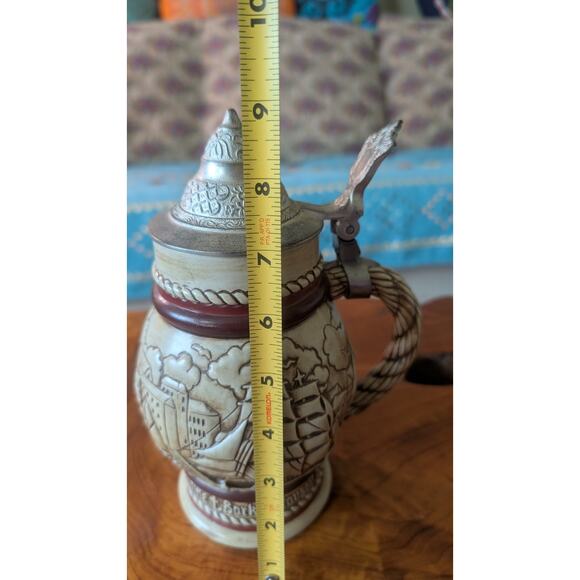 Vintage Avon Beer Stein Ships Handcrafted Exclusive Nautical Theme - Picture 4 of 8